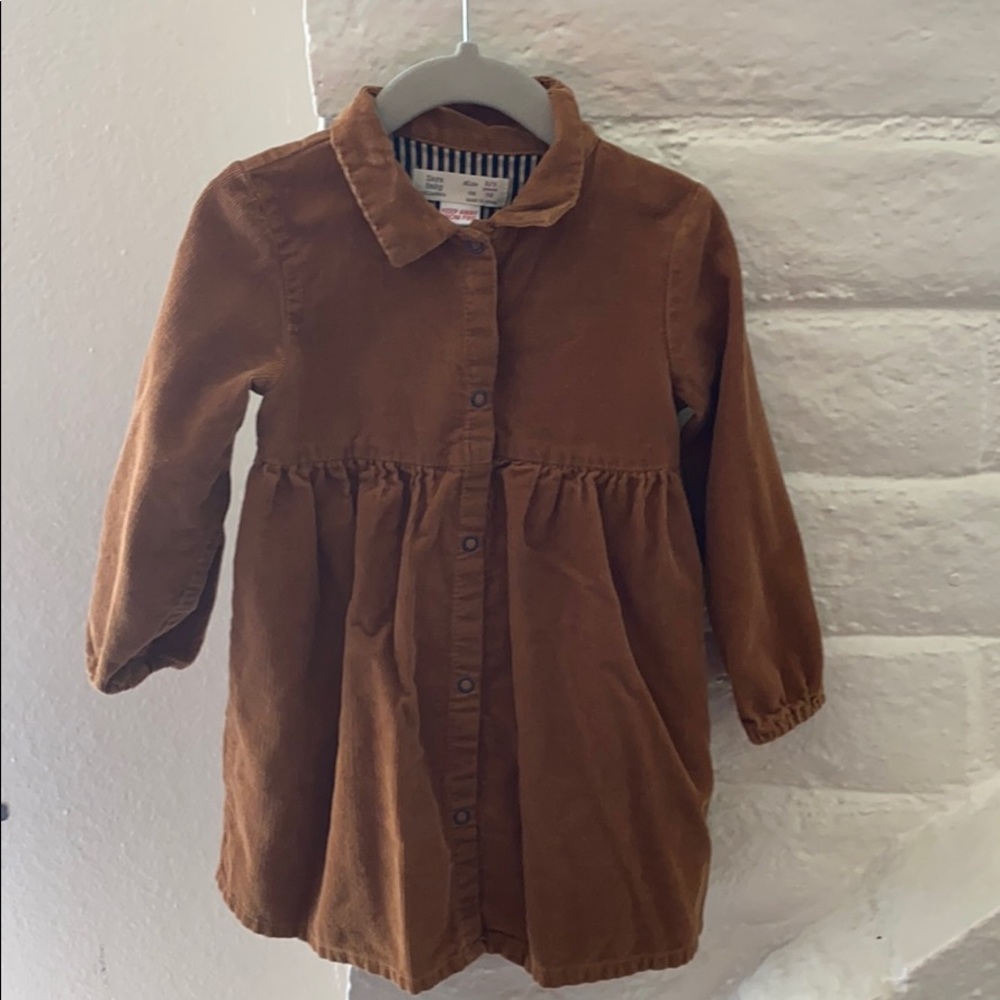 Zara Corduroy Dress